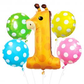 Giraf Ballonbuket 1 år
