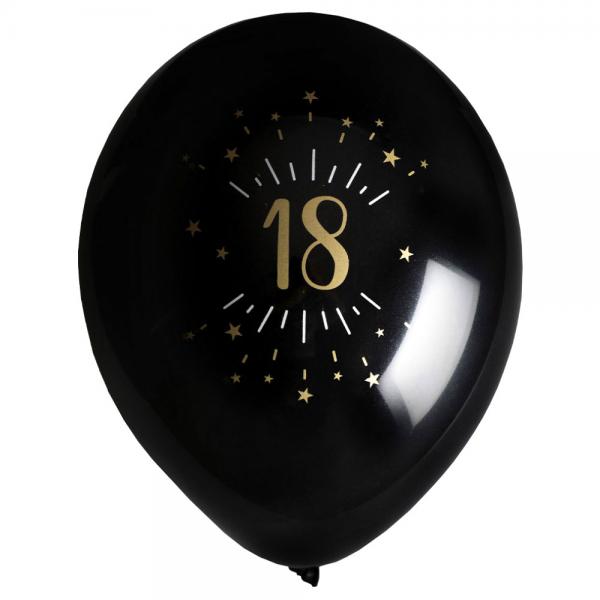 Balloner 18 r Birthday Party Guld