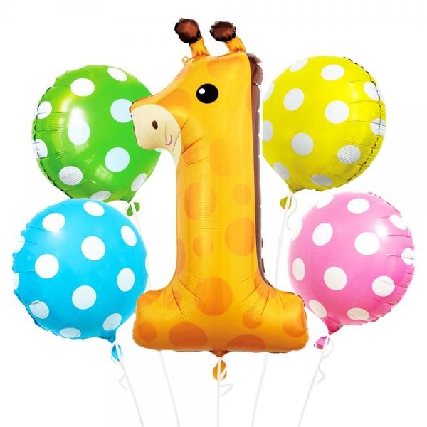 Giraf Ballonbuket 1 r