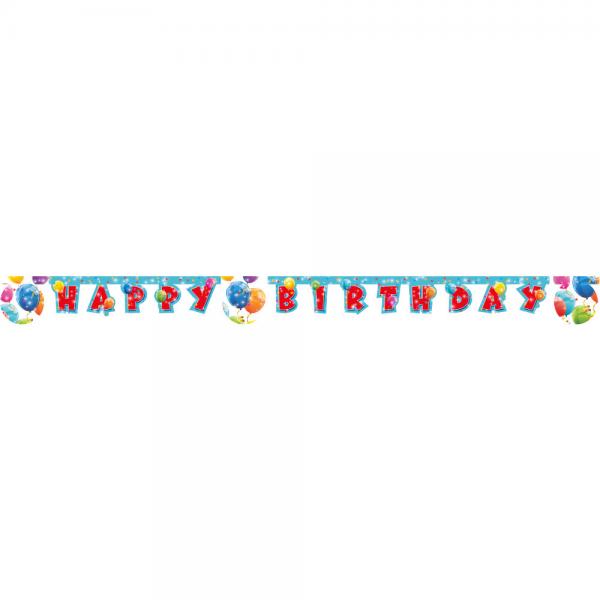 Sparkling Balloons Happy Birthday Guirlande