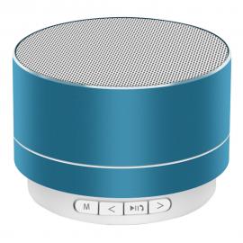 Rund Mini Bluetooth Højttaler Blå