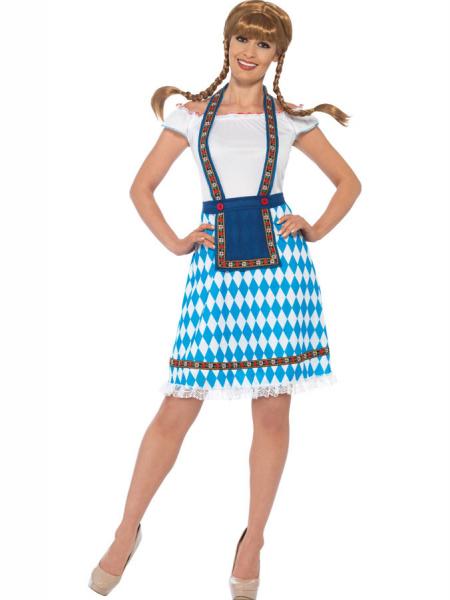 Oktoberfest Kjole Bayern Kostume