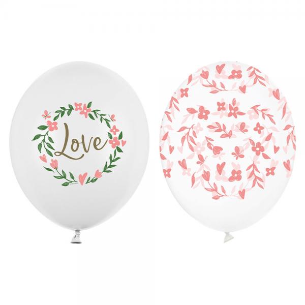 Latexballoner Love 50-pak