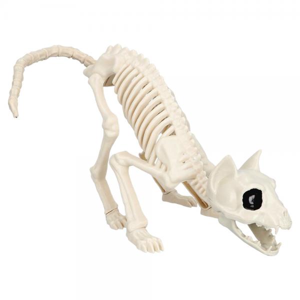 Stor Skelet Dekoration Kat
