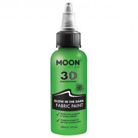 Moon Glow Selvlysende Tekstilfarve Grøn 30 ml