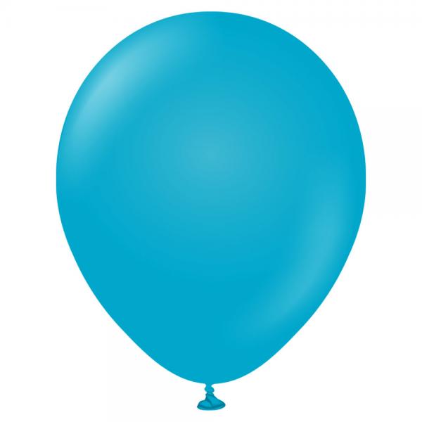 Bl Latexballoner Blue Glass