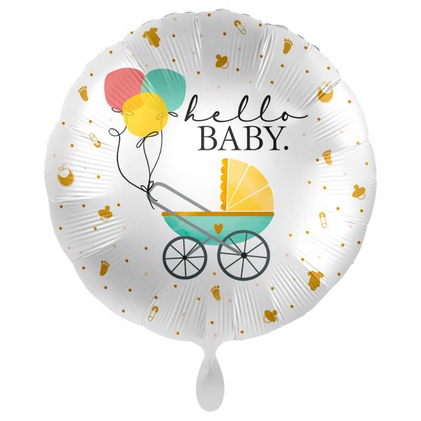 Hello Baby Ballon Baby Buggy