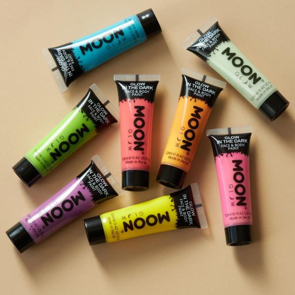 Moon Glow Glow in the Dark Krops- & Ansigtsfarve