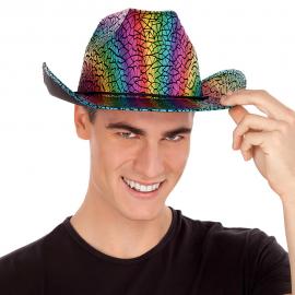 Cowboyhat Regnbuefarver