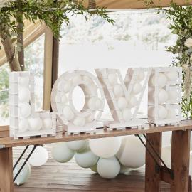 Love Ballonbokse Botanical Wedding