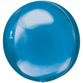 Folieballon Orbz Blå