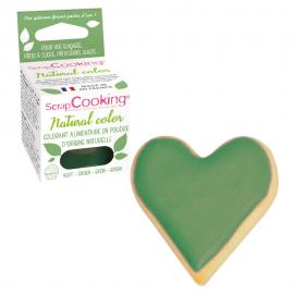 Spiselig Pulverfarve Grøn ScrapCooking