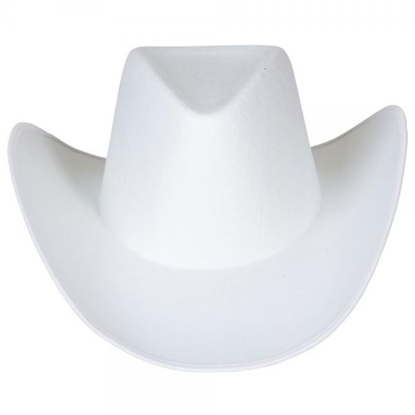 Cowboyhat Hvid