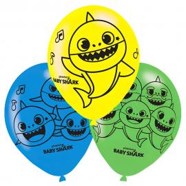 Latexballoner Baby Shark Party