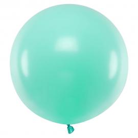 Stor Latexballon Pastel Mint Grøn