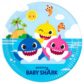 Baby Shark Fest Paptallerkener