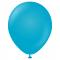 Blå Store Standard Latexballoner Blue Glass