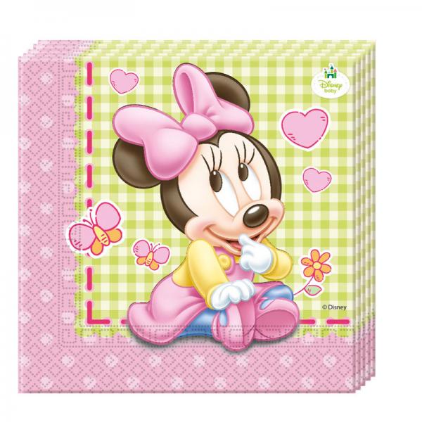 Minnie Mouse Baby Servietter