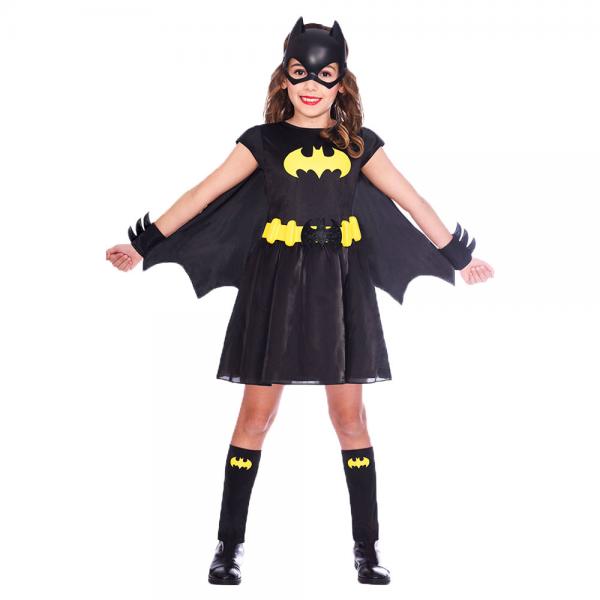 Batgirl Kostume Klassisk Brn