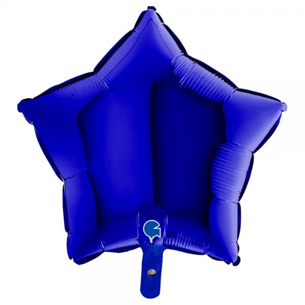 Folieballon Stjerne Bl Capri