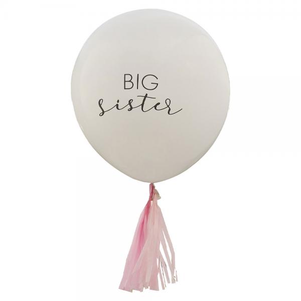 Big Sister Ballon Hello Baby