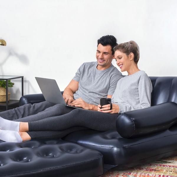 Oppustelig Sofa 5-i-1 med Luftpumpe Multi-Max