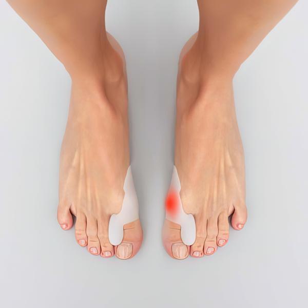 Silikonebeskyttelse Hallux Valgus