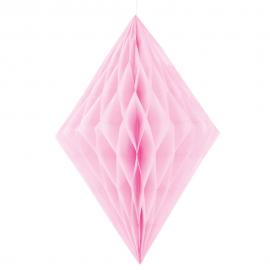 Hængende Honeycomb Diamant Pink