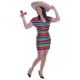 Mexicansk Kvinde Kostume