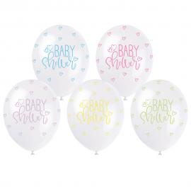 Baby Shower Balloner Pastel