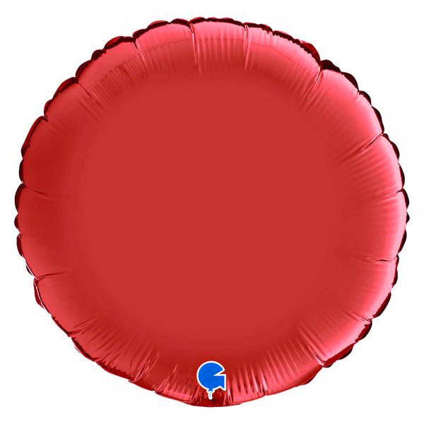 Rund Folieballon Satin Rd