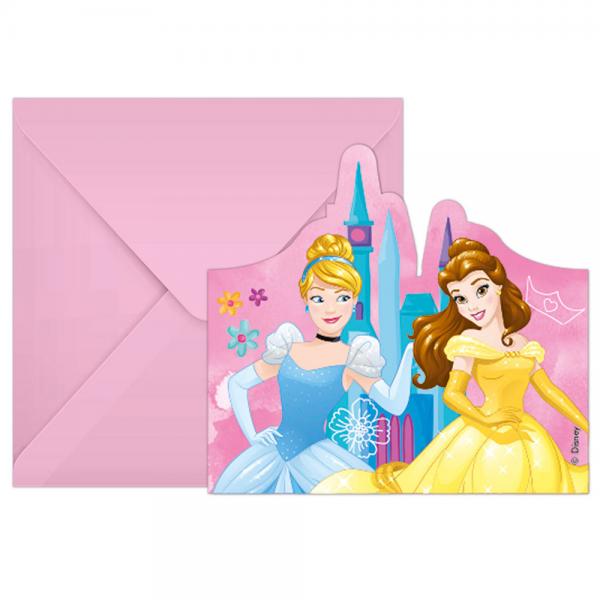 Invitationskort Disney Prinsesser Live Your Story