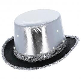 LED Høj Hat Metallisk Sølv