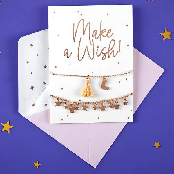 Make a Wish Kort med Armbnd
