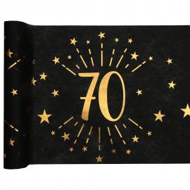 Bordløber 70 År Birthday Party Guld