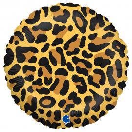 Folieballon Leopard