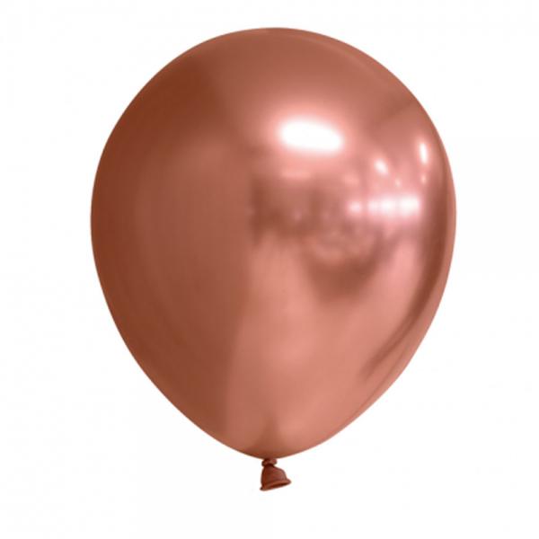 Chrome Miniballoner Kobber 100-pak