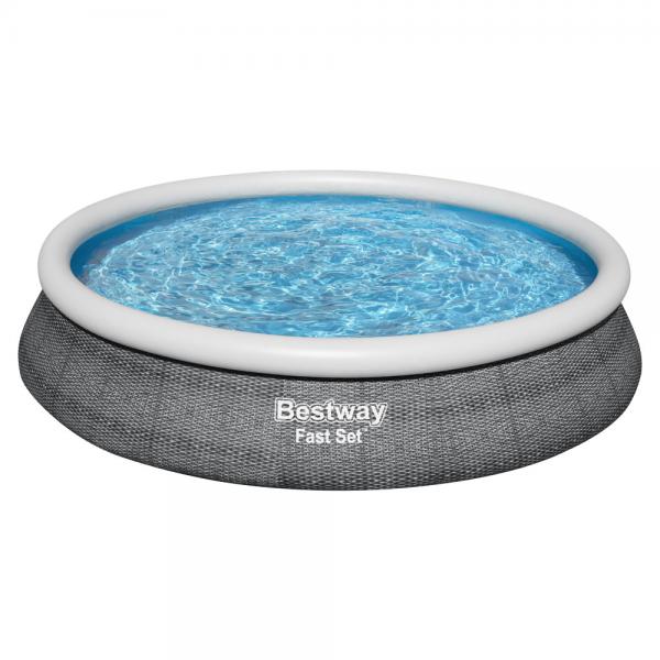 Bestway Oppustelig Pool med Filter Fast St Gr 4 m