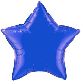 Folieballon Stjerne Blå