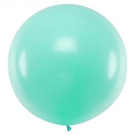 Kæmpestor Latexballon Pastel Grøn
