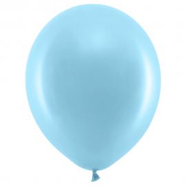 Rainbow Latexballoner Lyseblå 100-pak