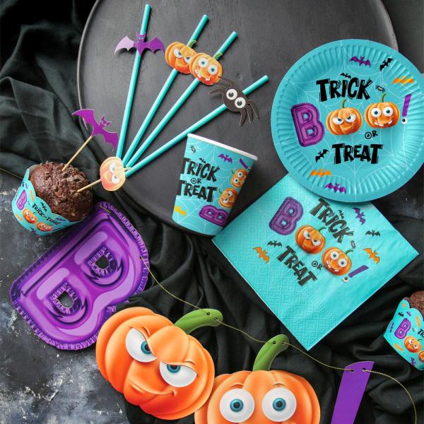 Halloween Tallerkener Trick or Treat