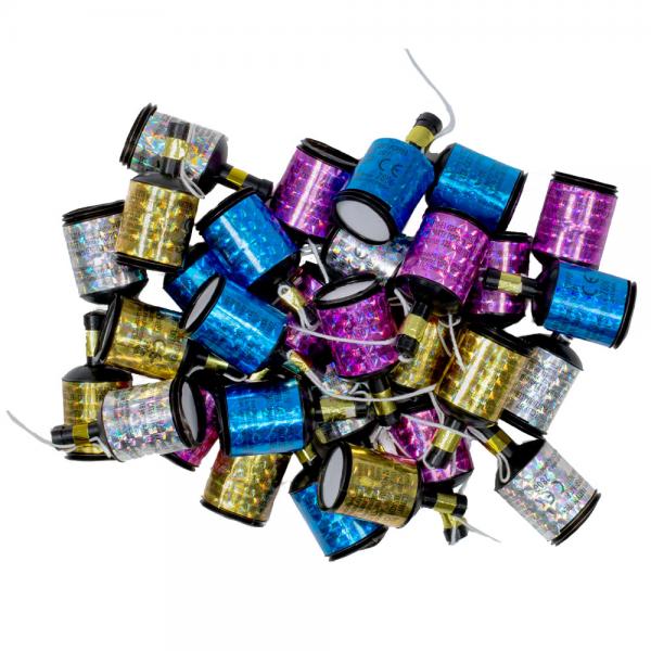 Party Poppers Farvemix 30-pak