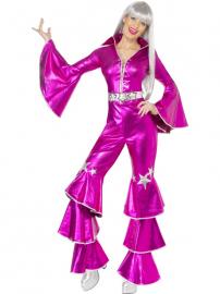 70'er Dancing Queen Pink Kostume
