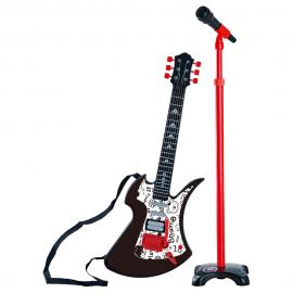 Guitar og Mikrofon Legetøj