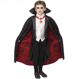 Klassisk Dracula Kostume Børn