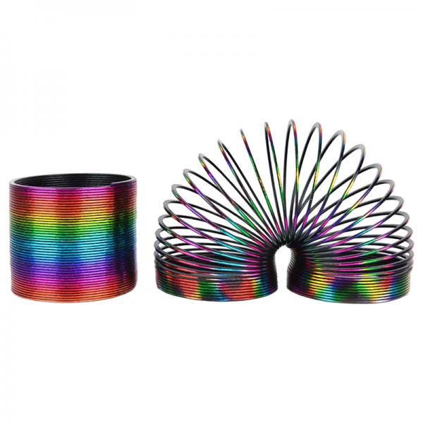 Flerfarvet Slinky Legetj Metallic