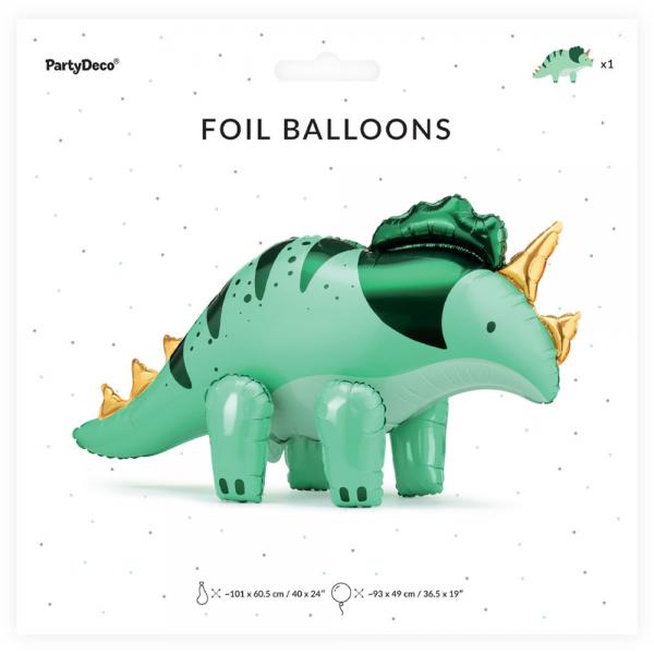 Folieballon Triceratops