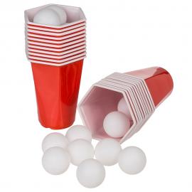 Hexagonal Beer Pong Sæt