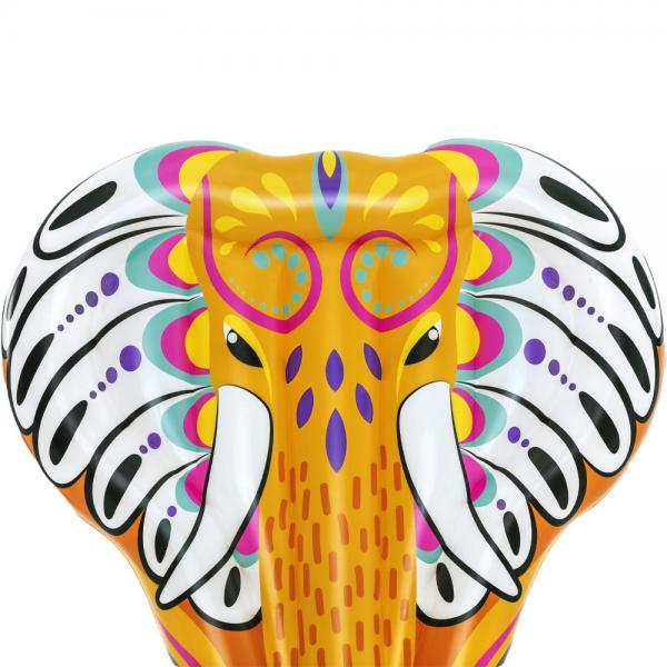 Bademadras Farverig Elefant